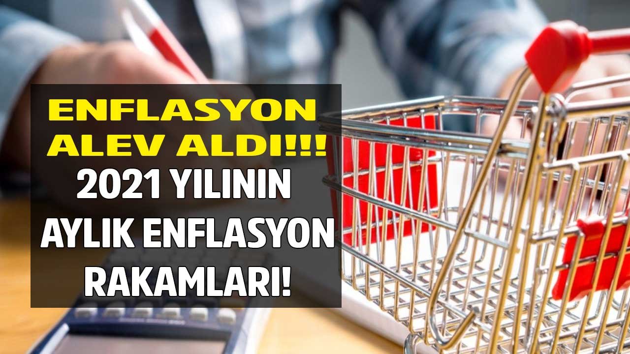 2021 Yılının İlk 11 Aylık Enflasyon Oranları TÜİK TEFE TÜFE Aylara