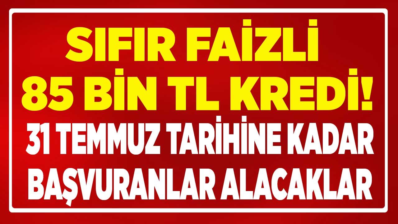 Başvurular 31 Temmuz Tarihinde Sona Erecek! Sıfır Araç Alana 85.000 TL Faizsiz Kredi 1