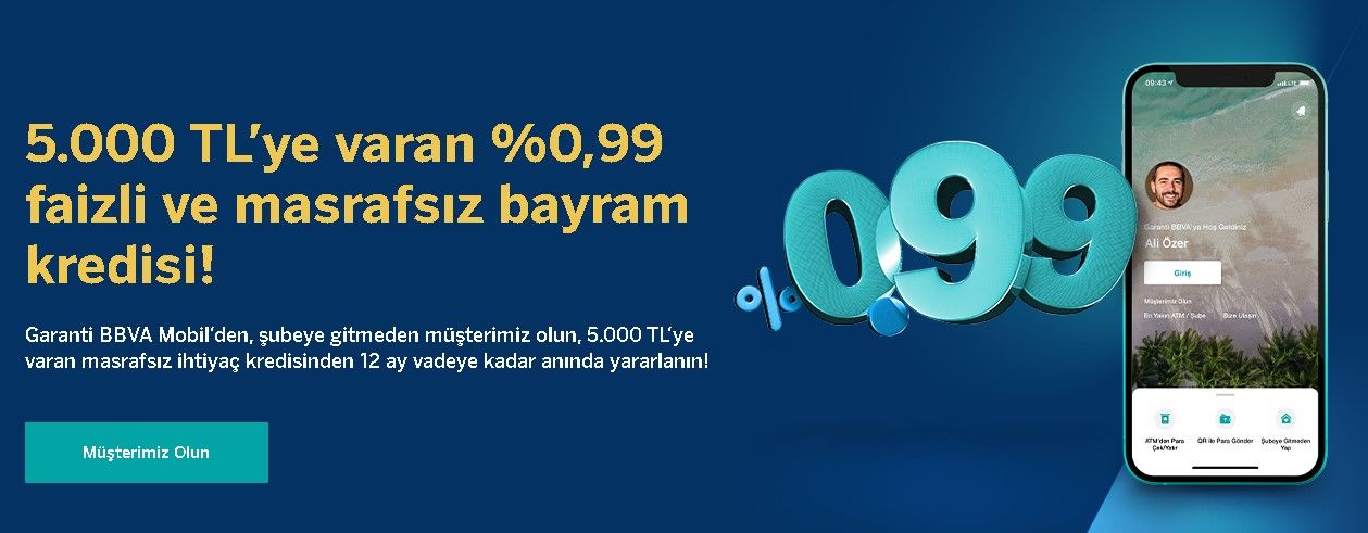 Bankaların Bayram Kredilerinde Çok Güzel Hareketler! Garanti Bankası, Akbank, İş Bankası, Vakıfbank Bayram Kredisi Kampanyaları 2