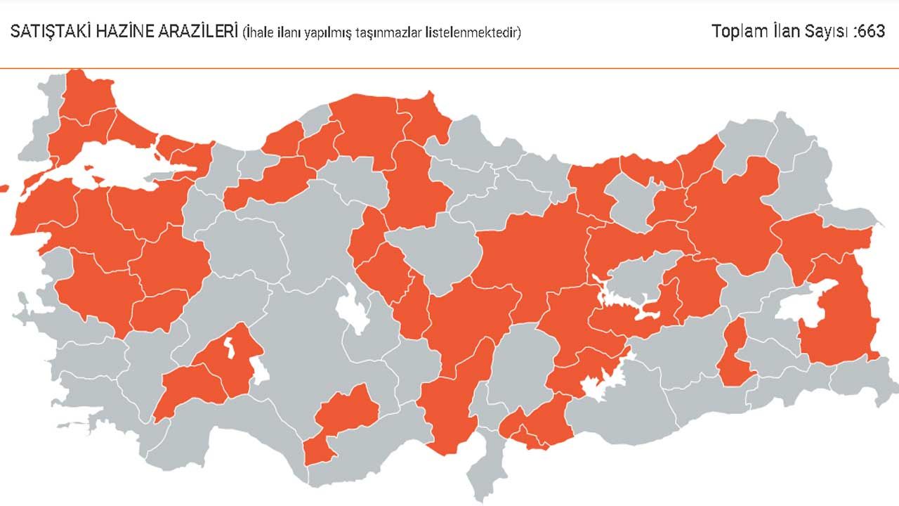 Milli Emlak Temmuz 2022 İlanları! Hazine Arazisi Arsa 4.000 TL, Tarla 3.145 TL, Bahçe 84.000 Lira! 3