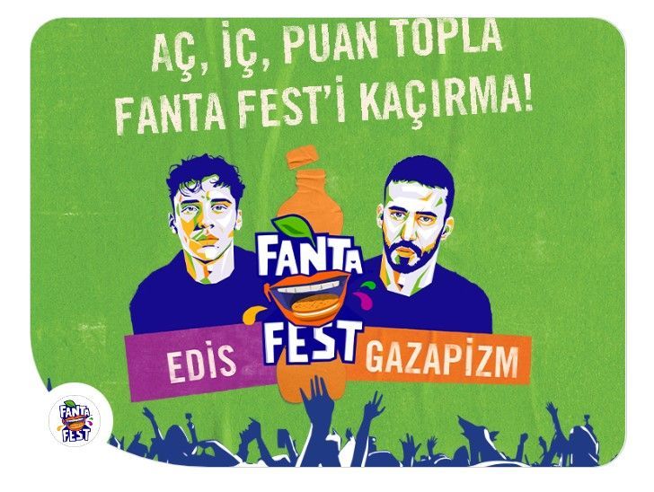 Fanta Fest 2022 organizasyonu ne zaman, nerede, bilet fiyatları ne kadar? Fanta Fest 2022 İstanbul, Ankara, İzmir, Samsun, Antalya, Bursa, Adana konserleri.. 1