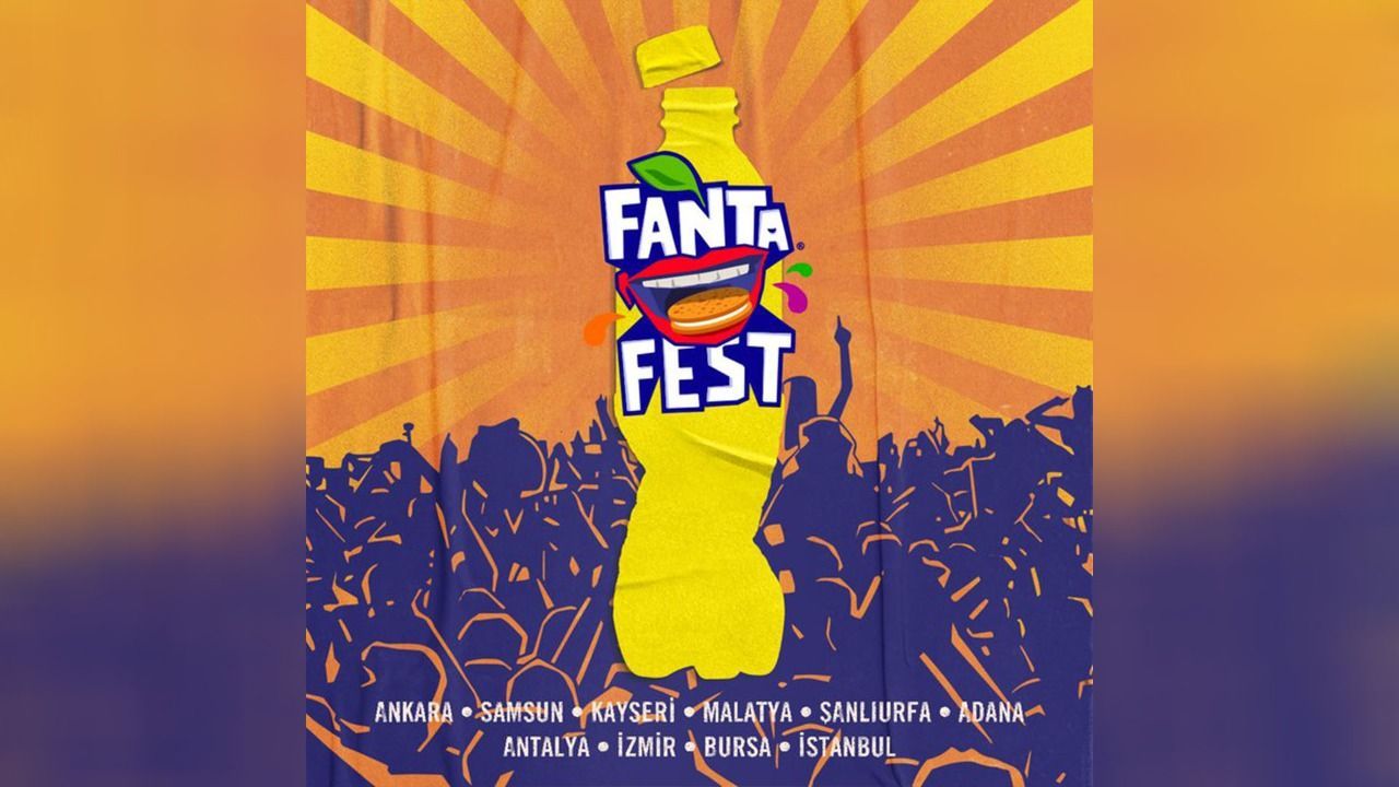 Fanta Fest 2022 organizasyonu ne zaman, nerede, bilet fiyatları ne kadar? Fanta Fest 2022 İstanbul, Ankara, İzmir, Samsun, Antalya, Bursa, Adana konserleri.. 2