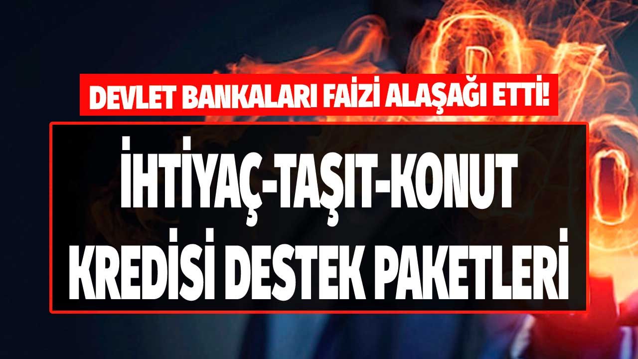 Devlet Bankaları Faizi Alaşağı Etti! Ziraat Bankası, Halkbank, Vakıfbank İhtiyaç, Taşıt, Konut Kredisinde Temmuz 2022 En Uygun Güncel Faiz Oranları 1