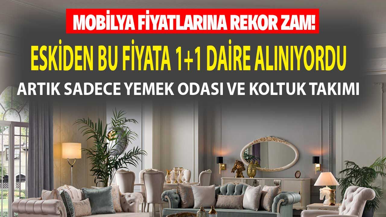 Eskiden Bu Fiyata 1+1 Daire Alınıyordu, Artık Sadece Yemek Odası ve Koltuk Takımı! 1