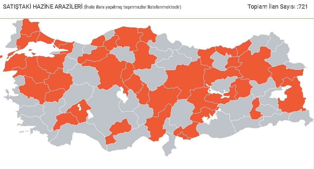 Emlak Katılım Bankası ve Milli Emlak Ucuz Arsa ve Konut Satışına Başladı! 47 İlde Satılık Lojman, Hazine Arazisi, Tarla 2