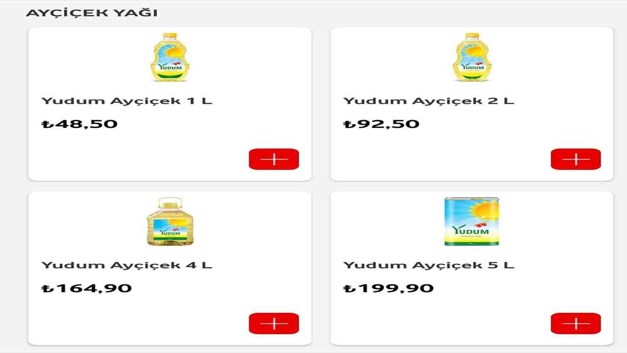 Vodafone Süpermarket İle Süper İndirimler! Süt, Pirinç, Çay Sadece 1 TL, Yudum Ayçiçek Yağı Fiyatına 50 TL İndirim 6