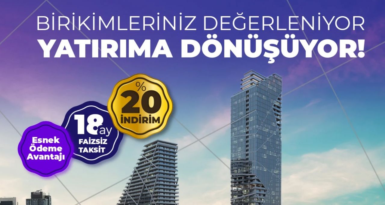 Metroya komşu konut projesi! Metafor Ankara projesinde ev fiyatlarına yüzde 20 indirim 2
