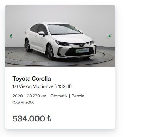 İkinci el fiyatı sıfırına yaklaştı! Toyota Corolla fiyatları tutulamıyor, sıfır araca zam yağmuru sürüyor 2