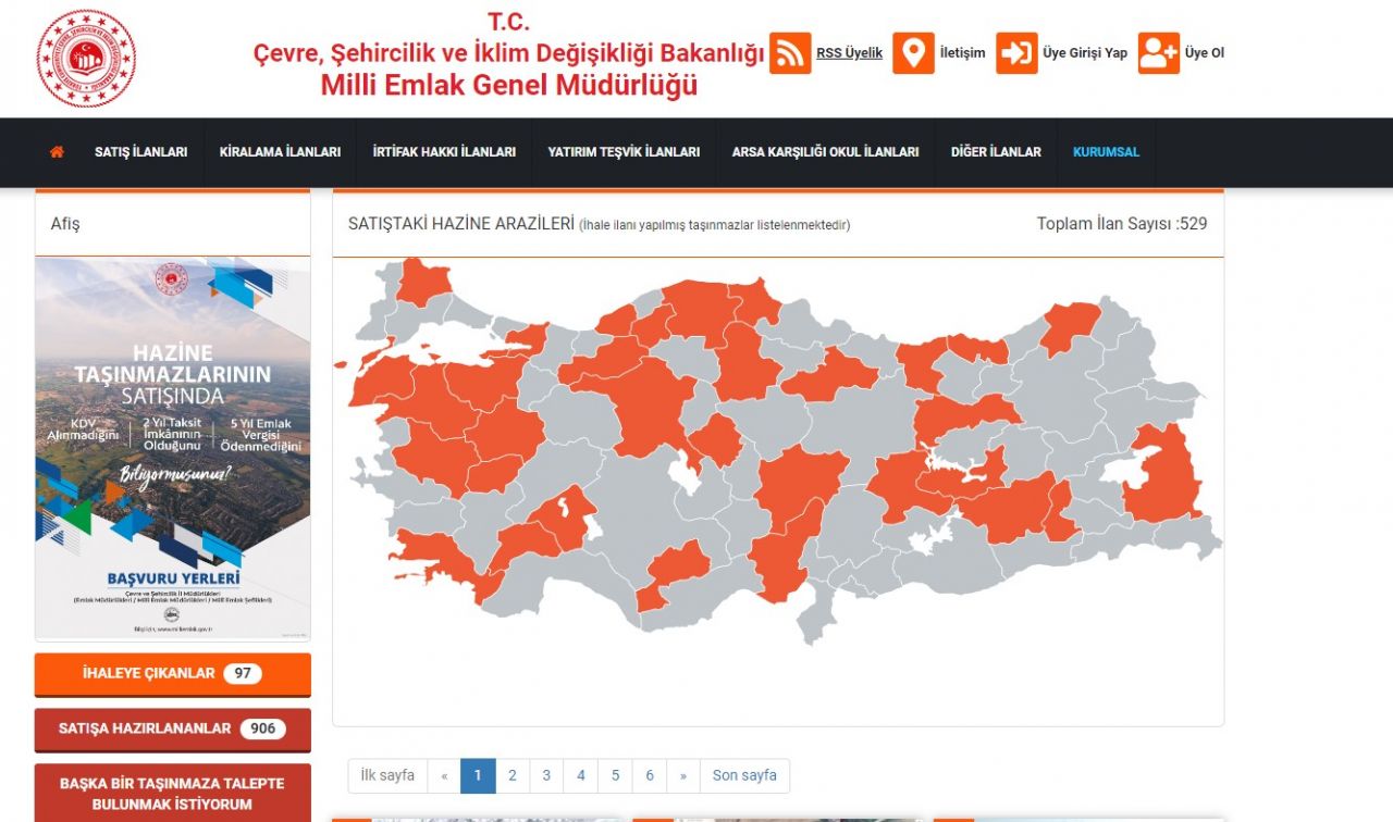 36 İle Milli Emlak piyangosu vurdu! Konut fiyatlarını tepetaklak edecek ucuz hazine arazisi, arsa satışı başladı 7