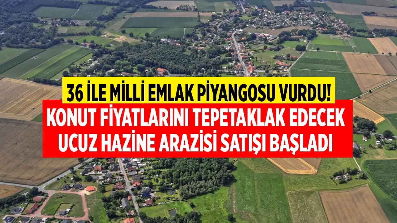 36 İle Milli Emlak piyangosu vurdu! Konut fiyatlarını tepetaklak edecek ucuz hazine arazisi, arsa satışı başladı 1