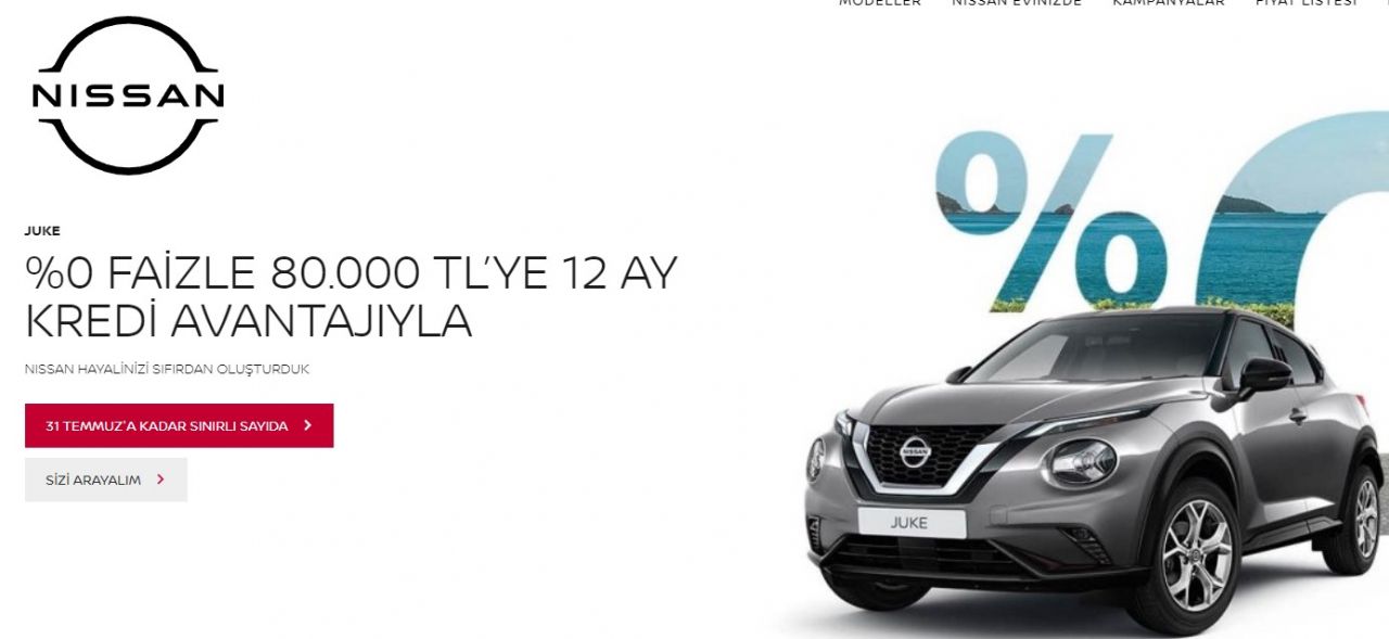 İsteyene 30 Bin TL indirim, isteyene faizsiz kredi! Nissan Qashqai, Micra, Juke Temmuz 2022 kampanyaları 2