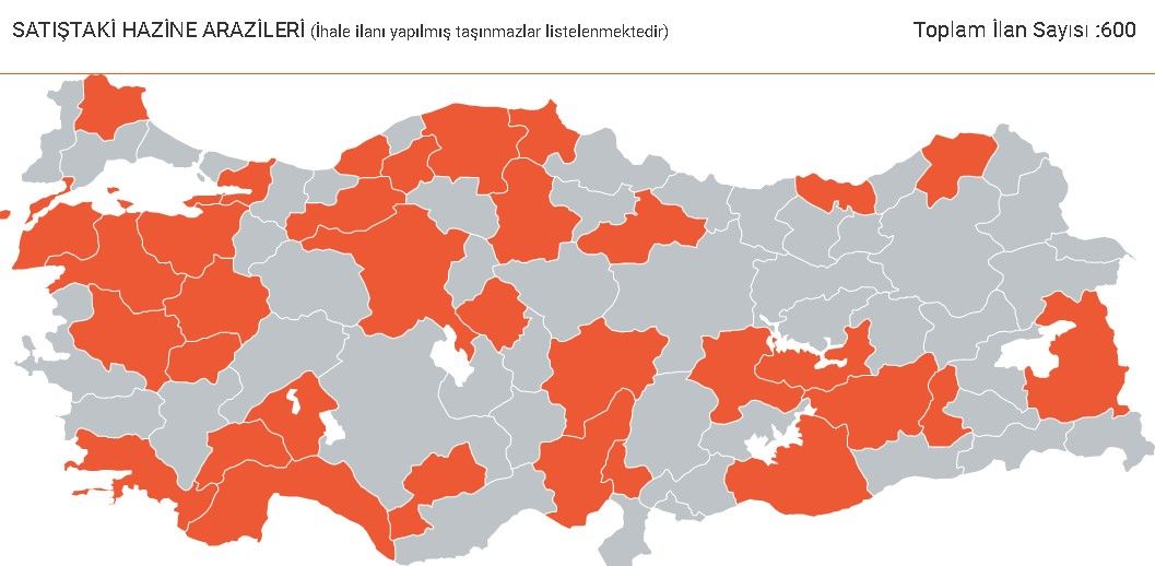 Evi olmayana hazine arazisi satışı! Milli Emlak Temmuz ayının son ilanlarını yayımladı 2