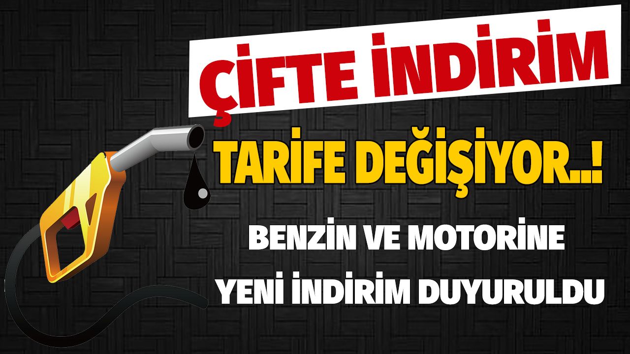 Araç sahiplerine çifte indirim müjdesi! Bugün motorine yarın benzine... 1