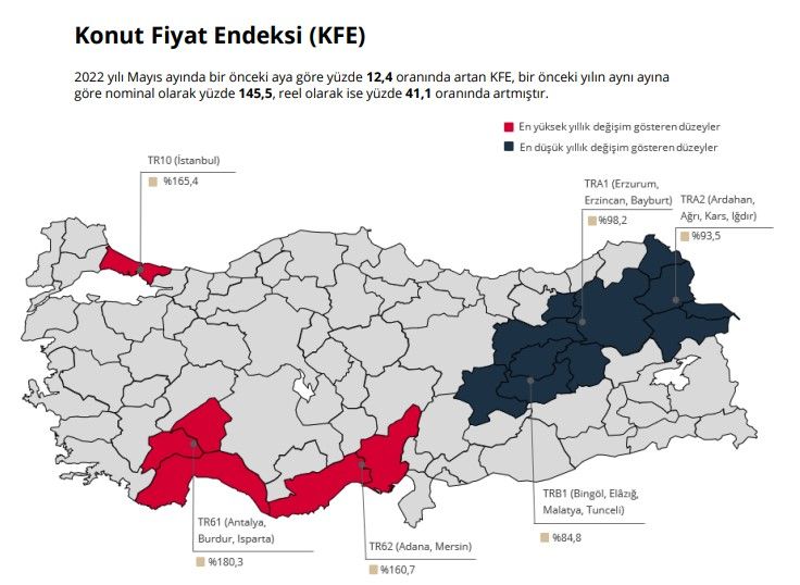 Merkez Bankası konut fiyatlarına rekor zam açıkladı! Yüzde 140 zam geldi, En ucuz ev 1 milyon 194 bin TL oldu 2