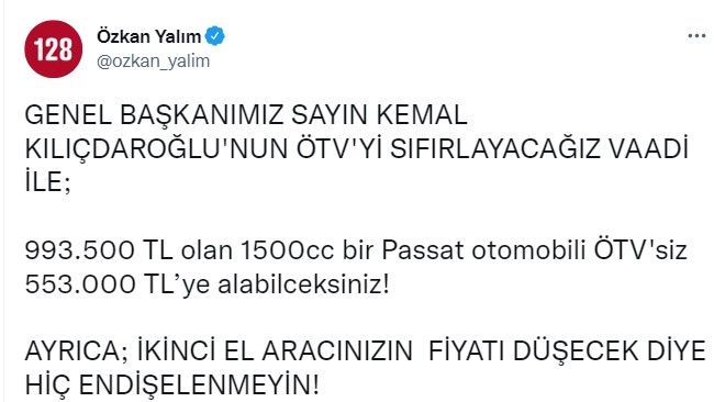 Resmi Gazete'de ÖTV'siz otomobil müjdesi sinyali! ÖTV indirimi ile sıfır araç fiyatı 443 bin TL birden düşecek, işte yeni fiyat listesi 3