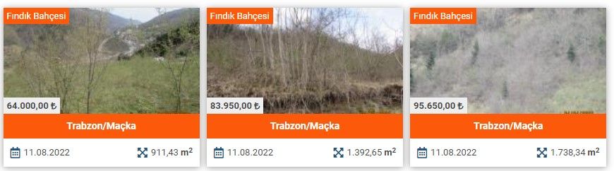 Bu fiyata rica minnet babanız satmaz: Evi olmayan vatandaşlara hazine arazileri listesi! Milli Emlak arsa satışları Ağustos 2022 kelepir ilanlar 6