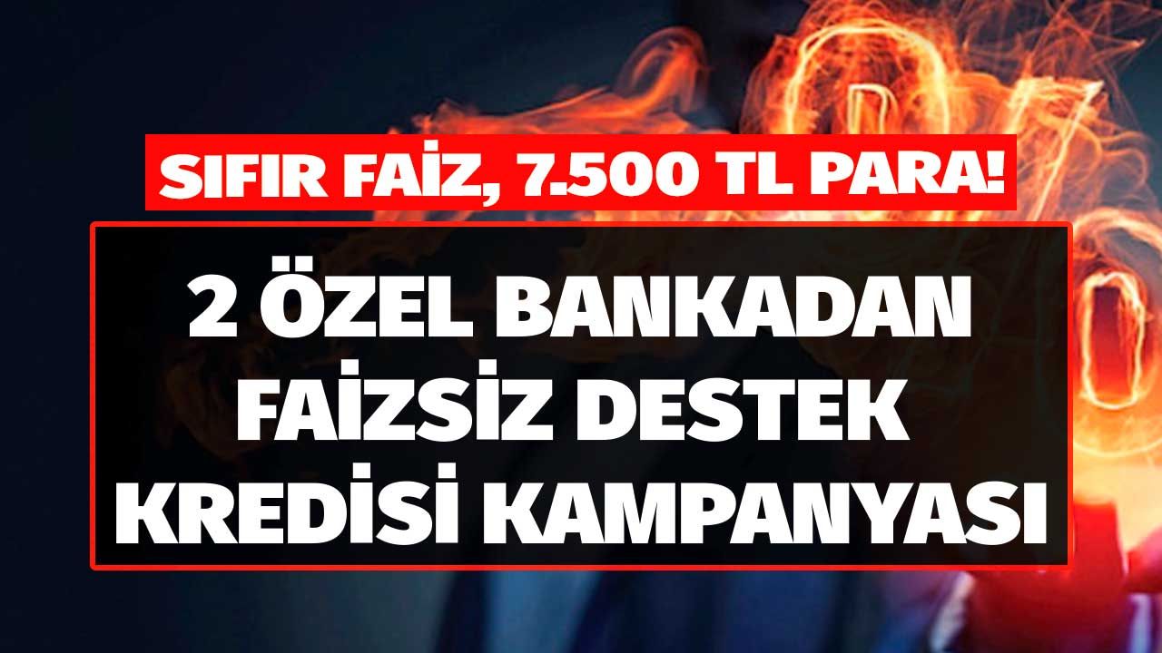 Akbank, İş Bankası, ING Bank, Yapı Kredi ve Garanti BBVA! Özel bankaların faizsiz kredi kampanyaları ve sıfır faizli ihtiyaç kredisi paketleri 1