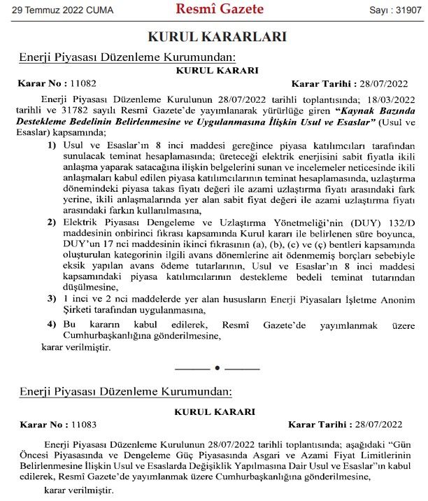 SON DAKİKA: Elektriğe Ağustos zammı! Elektrik faturası için EPDK Resmi Gazete ile yeni düzenlemeye gitti 2