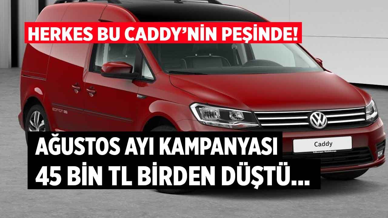Herkes bu Caddy'nin peşinde! Volkswagen Caddy 2022 Ağustos ayına özel 45 bin liralık indirimle satışta 1