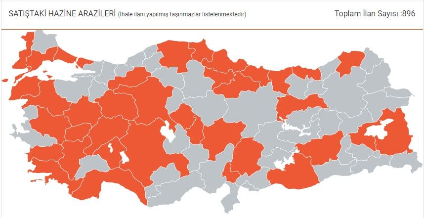 Ağustos ilanları geldi! Milli Emlak üzerine ev yapılacak arazi arayana 30 İlde 165 TL taksitle hazine arazisi, arsa satıyor 2