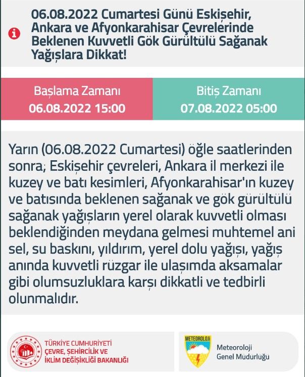 İstanbul ve Ankara dahil 23 şehre gök gürültülü sağanak yağış uyarısı! Hava tamamen değişecek 2