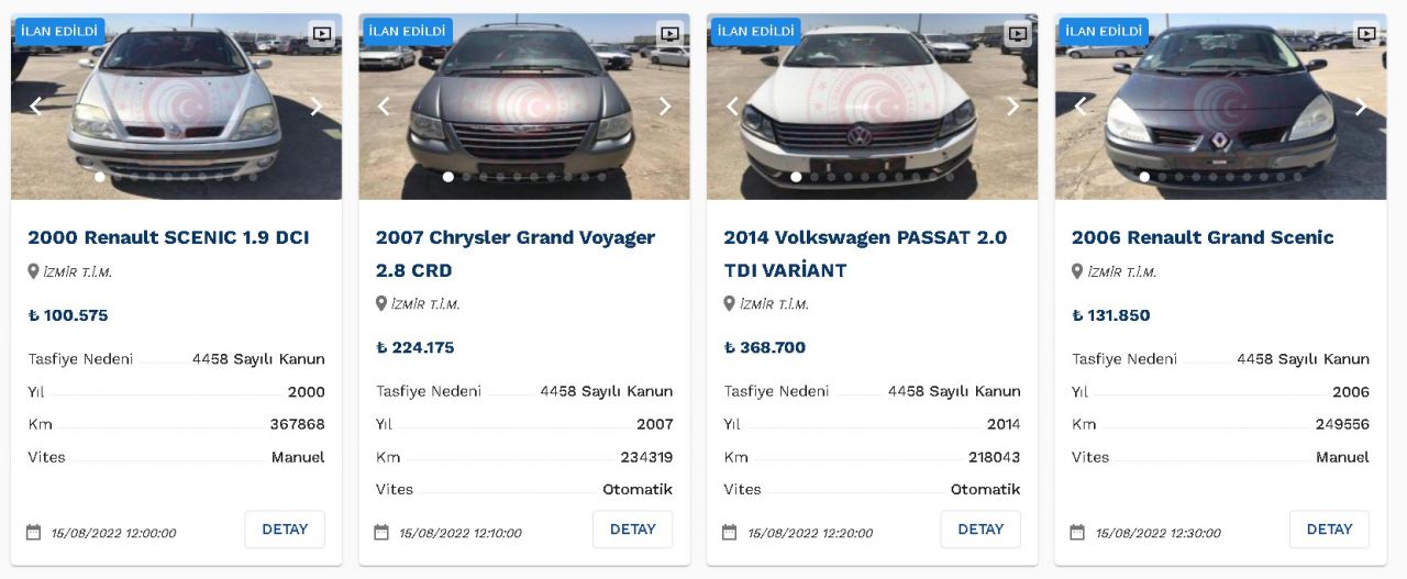 Ticaret Bakanlığı bombayı patlattı! 2. el araç fiyatlarına e-ihale gümrük araç satış fiyatları darbesi 3