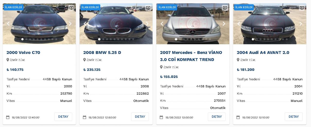 Ticaret Bakanlığı bombayı patlattı! 2. el araç fiyatlarına e-ihale gümrük araç satış fiyatları darbesi 4