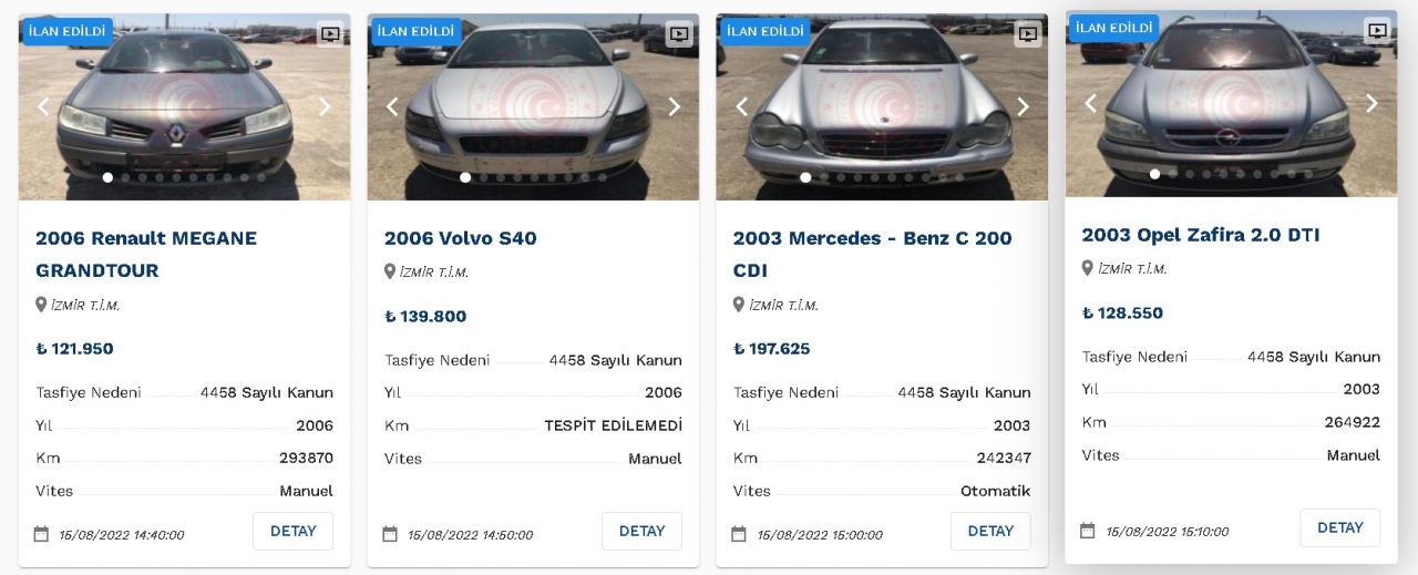 Ticaret Bakanlığı bombayı patlattı! 2. el araç fiyatlarına e-ihale gümrük araç satış fiyatları darbesi 7