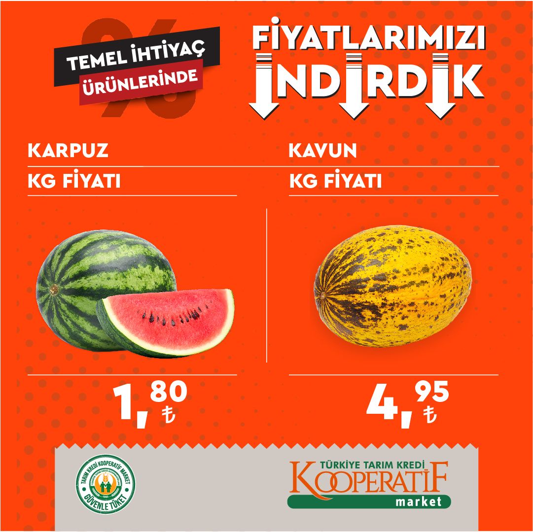 Tarım Kredi Kooperatifi indirim kataloğu! İşte Tarım Kredi marketlerindeki tüm indirimler! 14