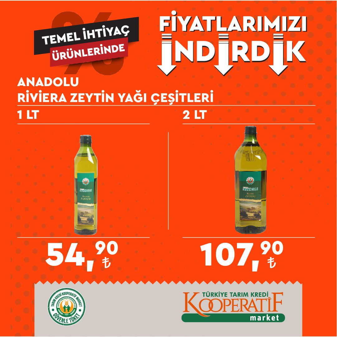 Tarım Kredi Kooperatifi indirim kataloğu! İşte Tarım Kredi marketlerindeki tüm indirimler! 17