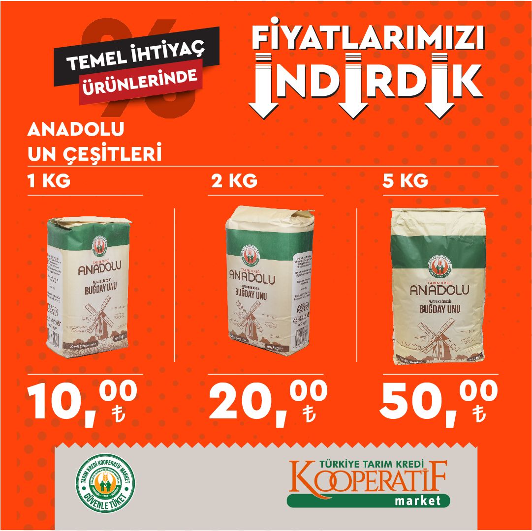 Tarım Kredi Kooperatifi indirim kataloğu! İşte Tarım Kredi marketlerindeki tüm indirimler! 25