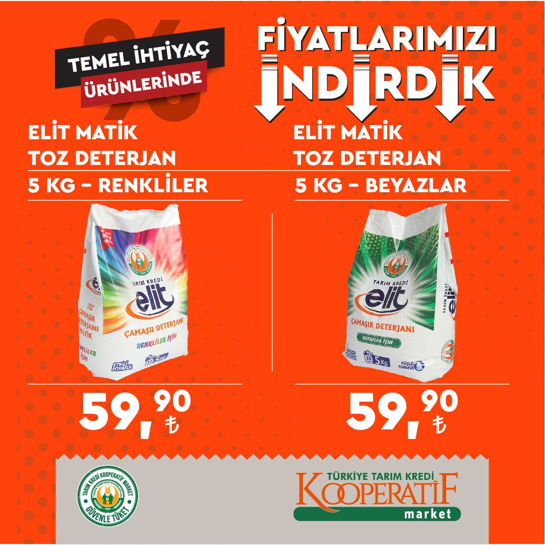 Tarım Kredi Kooperatifi indirim kataloğu! İşte Tarım Kredi marketlerindeki tüm indirimler! 4