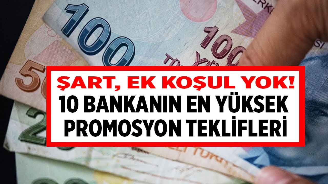 Şart, şurt, ek koşul yok! ING Bank, Akbank, QNB Finansbank, Yapı Kredi, Ziraat, Halkbank, Garanti BBVA, İş Bankası 2022 en yüksek maaş promosyonu hangi bankada? 1