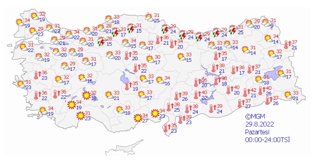 Meteoroloji saat verip uyardı! 29 ilde kuvvetli sağanak yağış alarmı verildi, sel hangi illeri vuracak? 9