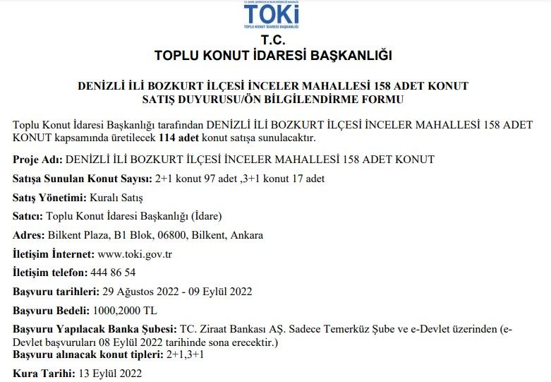 TOKİ başvurusu 09:00 itibari ile başladı! Aylık 1.967 TL taksitle ucuz ev piyangosu vuran konut projeleri yapılacak iller ve 2+1, 3+1 daire fiyatları 6