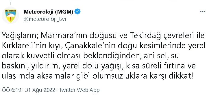 Meteorolojiden sağanak yağış alarmı: Gök gürültülü yağmur ve sel uyarısı hangi illerde? 3