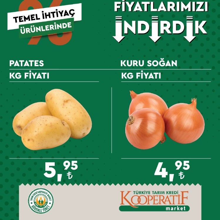 Tarım Kredi Market Eylül ayı indirimleri açıklandı! 5 LT Anadolu Ayçiçek yağı, kırmızı et, kıyma, tavuk, un, süt, yumurta indirimli fiyat listesi 10