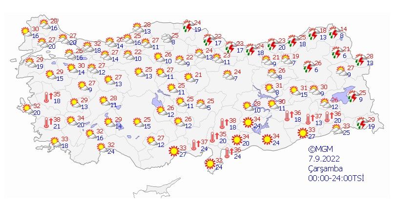 AFAD ve Meteoroloji alarm üzerine alarm verdi! Bugün başlayacak, çok kuvvetli olacak 6