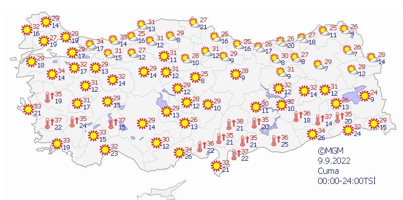 AFAD ve Meteoroloji alarm üzerine alarm verdi! Bugün başlayacak, çok kuvvetli olacak 8