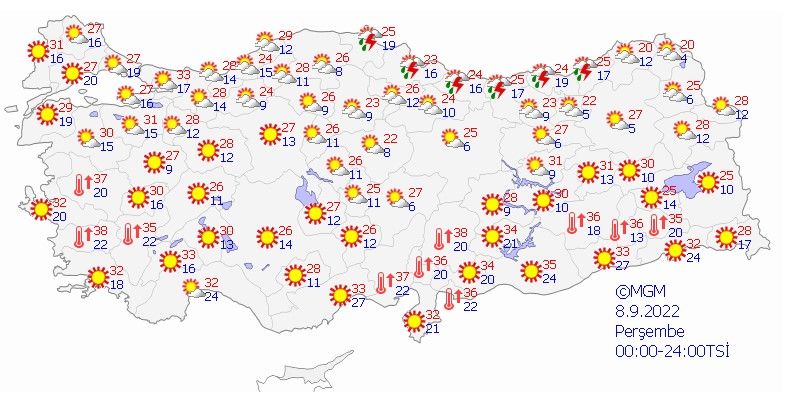 AFAD ve Meteoroloji alarm üzerine alarm verdi! Bugün başlayacak, çok kuvvetli olacak 7