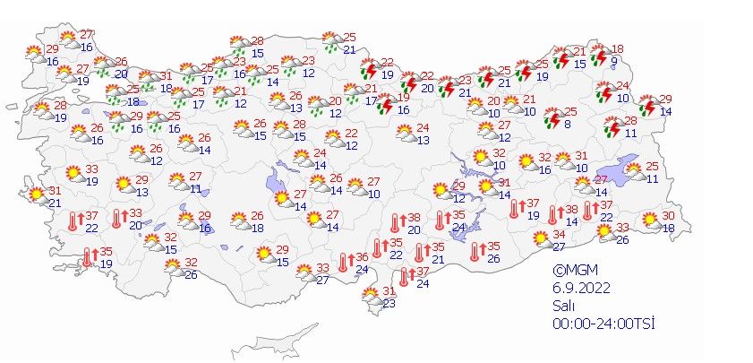 AFAD ve Meteoroloji alarm üzerine alarm verdi! Bugün başlayacak, çok kuvvetli olacak 5