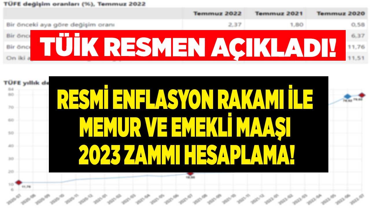 2022 memur emekli zammı ikinci 6 ay enflasyon farkı hesaplama! Son 2 - 3 aylık enflasyon farkı hesaplama Temmuz, Ağustos, Eylül enflasyonu toplamı yüzde kaç? 1