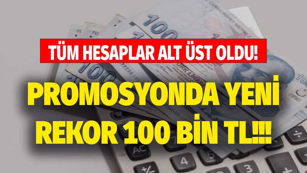 Maaş promosyonunda yeni rekor! Memur promosyonu emekliyi 10'a katladı: Maaşı yüksek olanlara promosyon 100.00 TL seviyesini görebilir 1