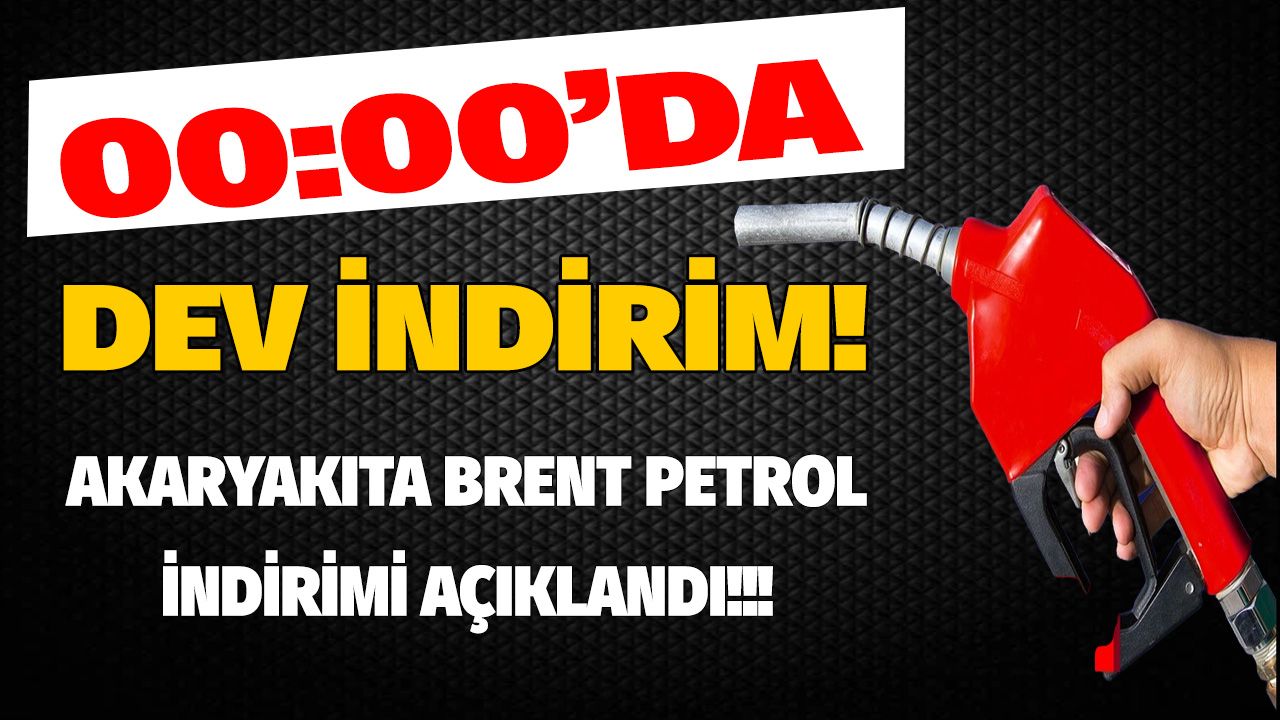 Brent petrol fiyatı düşüşe geçti, akaryakıt fiyatlarına indirim geldi! Motorin, benzin ve LPG otogaz fiyatları için yeni tarife açıklandı 1