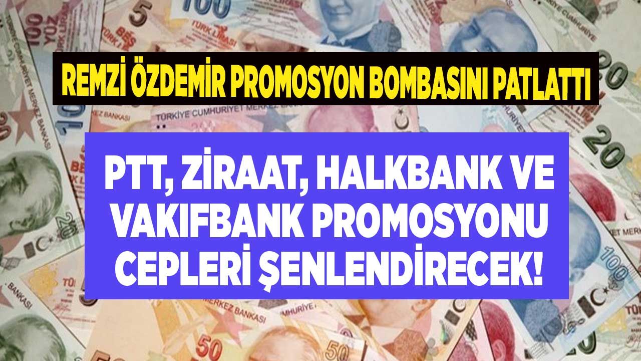 Bu sefer dolar değil promosyon kehaneti geldi! Remzi Özdemir Ziraat Bankası, Halkbank, Vakıfbank, PTT emekli maaş promosyonu 2022 rekorunu duyurdu 1