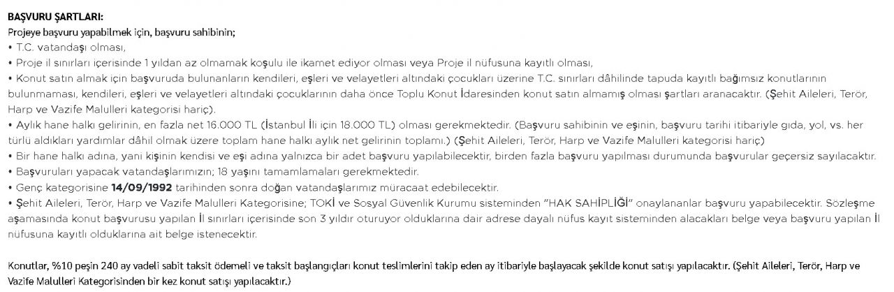 TOKİ 250 bin konut projesi hangi illerde, ilçelerde? 81 ilde konut projesi başvuru ne zaman, nereye yapılacak? 3