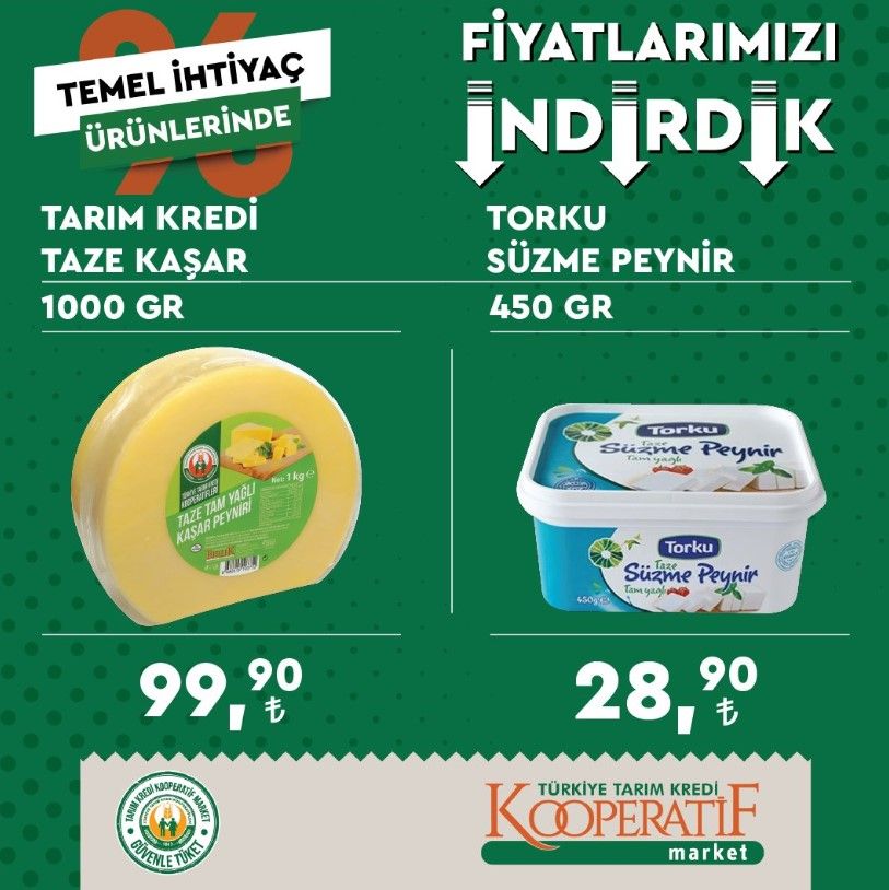 Tarım Kredi bir kere daha indirim furyası başlattı 5 LT TMO yağ fiyatları çakıldı! 19 - 30 Eylül indirim kataloğu ve indirimli ürünler listesi 11