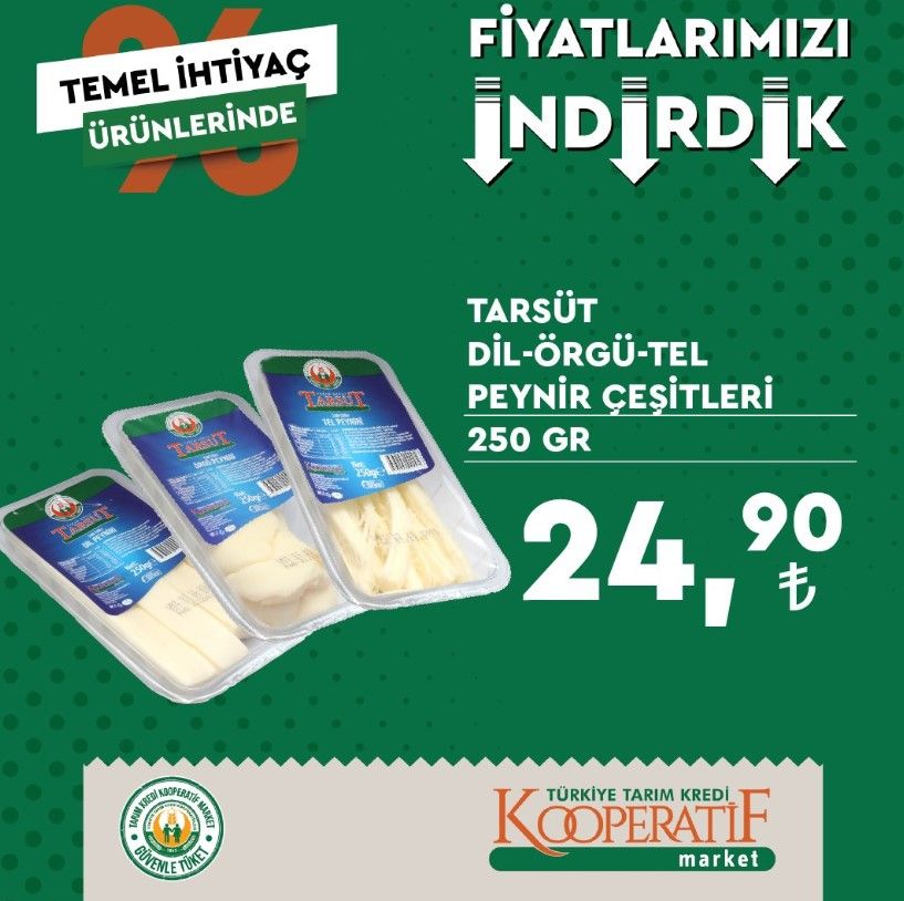 Tarım Kredi bir kere daha indirim furyası başlattı 5 LT TMO yağ fiyatları çakıldı! 19 - 30 Eylül indirim kataloğu ve indirimli ürünler listesi 12