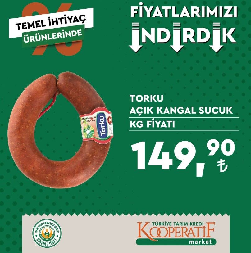 Tarım Kredi bir kere daha indirim furyası başlattı 5 LT TMO yağ fiyatları çakıldı! 19 - 30 Eylül indirim kataloğu ve indirimli ürünler listesi 13