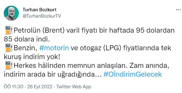 Brent petrole resesyon darbesi! Emtia uzmanı akaryakıt fiyatları için rakam verdi benzin ve motorine 3 liralık jumbo indirimin yolu açıldı 11